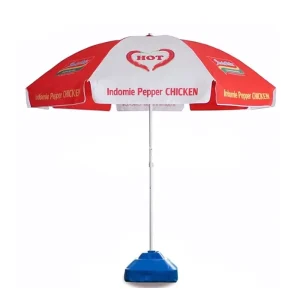 2m 2.4m 2.8m 3.0m Outdoor Parasol Custom Beach Umbrella with Logo