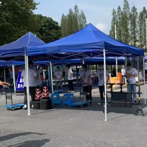 2×4 Waterproof Advertising Aluminum Frame Colorful Custom Logo Canopy Tent Business Pop up Folding Gazebo Tent