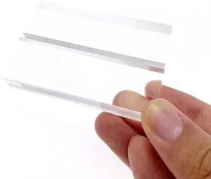 3 Clear Acrylic Sign Holder Stand 10 Pack Stands for Wedding Table Number Signs Clear Base for 5×7 Inch Sheet Table Signs