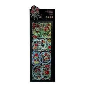 3 Pieces Pack Pet Sticker Package Waiting for Flowering Series Ins Plant Hand Account DIY Material Decoration Stickers 6 Types