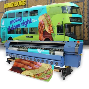 3.2 M High Speed Large Wide Format Printing Machine Allwin Konica Minolta 512i 4 Heads Solvent Printer for Flex Banner Printing
