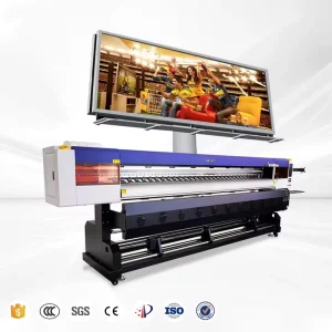 3.2m Eco Solvent Inkjet Printer Wide Format Outdoor Durable Signage Banner Machine XP600 Print Head for Flex Material