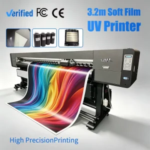 3.2m UV Roll to Roll Soft Film Production Printer for Flex Billboard Lightbox PVC Banner I3200