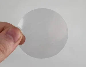 3.5cm/35mm Clear PVC Transparent Round Sticker Sealing Labels