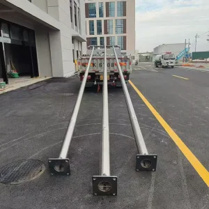 30′ Durable Waterproof Aluminum Flagpole With Custom Logo and Digital Printing