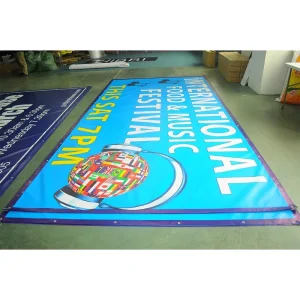 30 Foot PVC Vinyl Outdoor Banner Roll Heavy Duty and Any Size for Outdoor Advertising