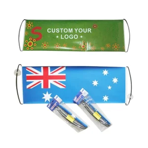 30x70cm Advertising Handheld Scrolling Banner for Special Event
