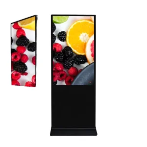 32-85 Inch Commercial LCD Advertising Display with Floor Stand Digital Signage for Elevator Use