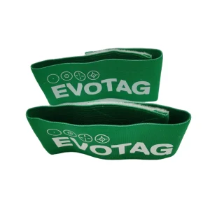 33*7 cm Logo Adjustable Elastic Nylon Soccer Training Bands Arm Band for Leader Competition Football Captain Armband