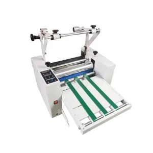 350mm Film Cold and Hot Laminating Machine Double Side Lamination