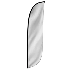 36W X 138L Weatherproof Polyester Pennant Sign Banner for Commercial Advertising for Marketing and Outdoor Use