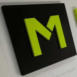 3D Acrylic Flat Cut Letters Painting Letters Sign Foam Sign PVC Letters for Retail