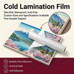 3D Cat Eye PVC Cold Lamination Film Roll Waterproof Self Adhesive Acid Free Special Effect Photo Album Scrapbooking DIY Crafts