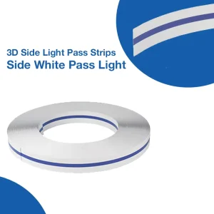 3D Channel Letter Side LED Light Pass Strips 3-8cm AC Powered Advertising Use Bending by Hand