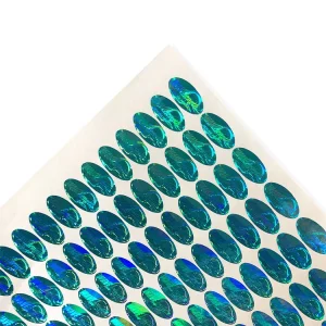 3D Custom Hologram Sticker Transparent Hologram Pvc Stickers