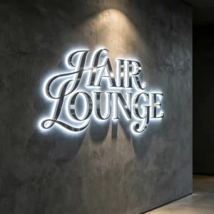 3D Custom LED Backlit Letter Sign for Office & Storefront Business Logo Display IP65 Waterproof Customizable Illuminated Signage