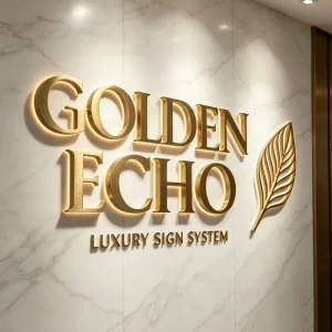 3D Custom LED Backlit Letter Sign with Transformer and Remote Control for Storefront Business Logo Illumination