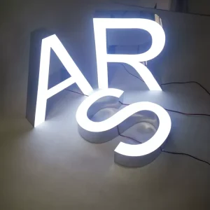3D Epoxy Resin LED Channel Letter Signage LED Epoxy Resin Sign