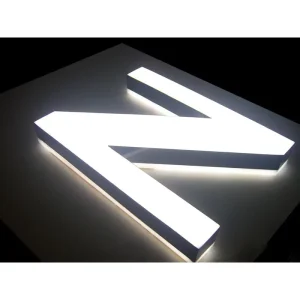 3D High Brightness LED Mini Acrylic Logo Sign Light Front Lit Backlit Channel Letter Illuminated Electronic Sign Transformer