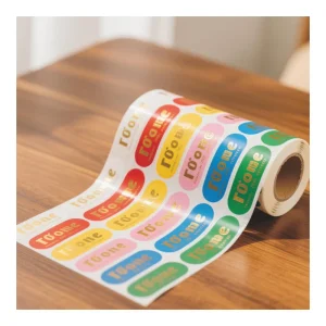 3D Hologram Anti Tamper Label Adhesive Texture Paper Stickers