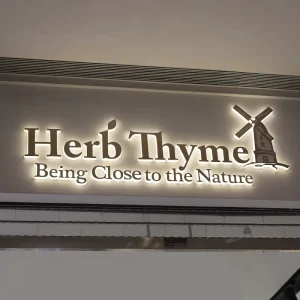 3D LED Backlit Luminous Character Sign Frontlit Light Letter with LED Strips for Company Hospital Mall Decoration Advertising