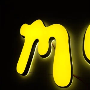 3D LED Different Styles Adjustable Alphabet Letters