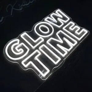 3D LED Neon Letter Sign Illuminated LED Strip Light for Decorative Advertising Use Companies Malls Parks IP65 Waterproofing