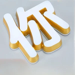 3D LED Sample Letters Box Signs Custom Light Box with Scrolling Text IP65 Waterproof for Sign Decoration