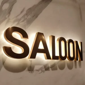 3D Letters Signs Custom LED Sign Backlit LED Letter Signage LED Sign Custom for Business Logo Sign LED Signboard LED Signage