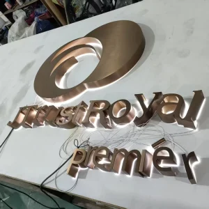3D Light Source LED Channel Letters Business Store Sign for Outdoor Business Logo Advertising Backlit Letter