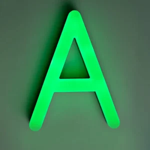 3D Lighting Mini LED Channel Letter Sign Bending Machine Indoor Acrylic Neon Sign for Office and Decoration
