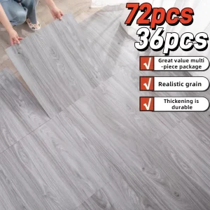 3D Luxury Minimalist Pastoral Style Self Adhesive Wall Stickers SXP Resin Anti Slip Removable Decorative Floor Stickers
