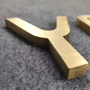 3d Metal Letters Polished Stainless Steel Letter Custom Street Signage