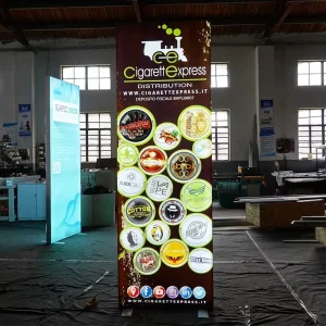 3ft X 10ft Aluminum Profile Fabric Textile Frame Double Sided LED Light Box