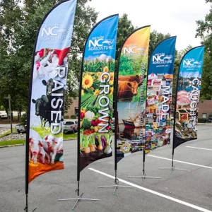 3m 5m 7m Advertising Beach Flag Base with High Quality Water Injection Flag