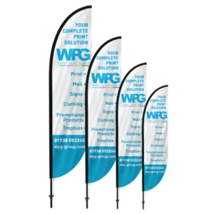 3m 7m Water Filled Aluminum Alloy Telescopic Knife Shaped Flagpole for Outdoor Event Promotion Banner