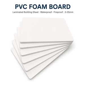3mm 5mm 1220mm * 2440mm Laminated Architectural Plastic Cloth Decorative Interior PVC Board Foam Board