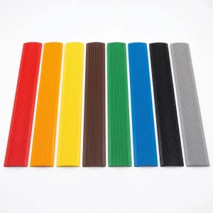 3mm PVC Self Adhesive Anti Slip Stair Edge Nosing Strips For Steps