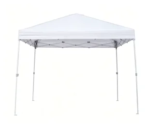 3×3 Folding Car Storage Hollow Canopy Gazebo Anti UV Waterproof Steel Frame Outdoor Exhibition Trade Show Tent