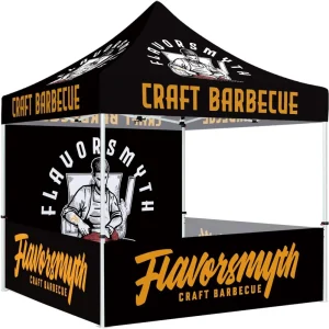 3×3 Folding Custom Print Waterproof Aluminum Frame Event Tent