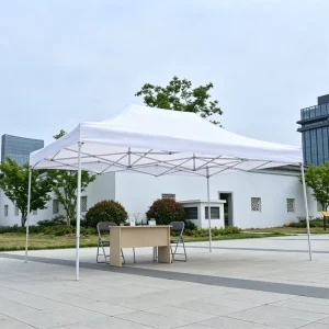 3×4.5m Advertising Tent Pop up Canopy Coffee Color Frame Anti Ponding System Waterproof
