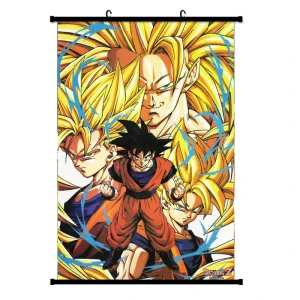 49 Designs DBZ Digital Printing Portable Cartoon Wall Art for Back to School Home Decor Art Cloth Custom Size Custom Logo