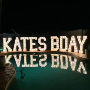 4ft LED Light Cardboard Marquee Letters and Number Board for Car Company and Hospital Decorations