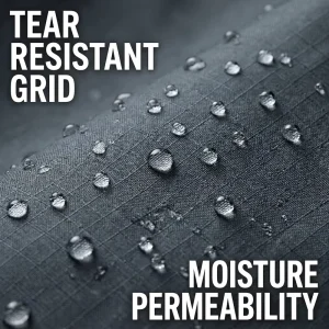5 Layer Laminated Waterproof Ripstop Breathable Abrasion Resistant Polyester Fabric For Professional Fly Fishing Heavy Duty