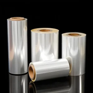 50 Micron Transparent BOPP Plastic Protective Film Roll Casting Temperature Resistant Cigarette Box Packaging Soft