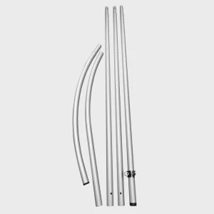 500 SOLD Anti strong Wind Aluminum Flag Pole Outdoor Teardrop Flagpole