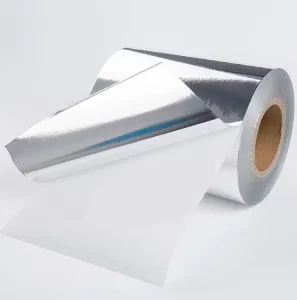 50um Matt Silver Self Adhesive Aluminium Vinyl PET Label Self Adhesion Film Label Rolls Removable Glue Machine Label Sticker