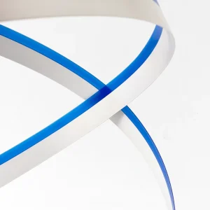 5cm Blue Light Pass 3D Channel Letters LED Side Light Strips with Bending Waterproof 100m Roll for Outdoor Advertisement