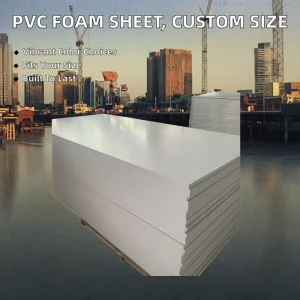 5mm 9mm 18mm Thickness High Rigid Outdoor Advertising Material Printing UV Printing PVC Sintra Foam Board Sheet