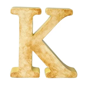 6 Inch Colorful Resin Letters Tabletop Decoration Polyresin Alphabet Letters Decor DIY Wall Decor